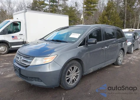 2012 Honda Odyssey Ex-L z USA, uszkodzony, nr VIN 5FNRL5H69CB020189